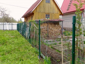 3D заборы 15 метров фото в Химках